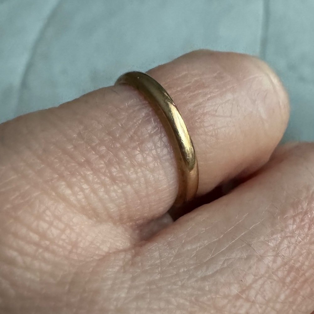 Vintage 14K Gold Band Ring